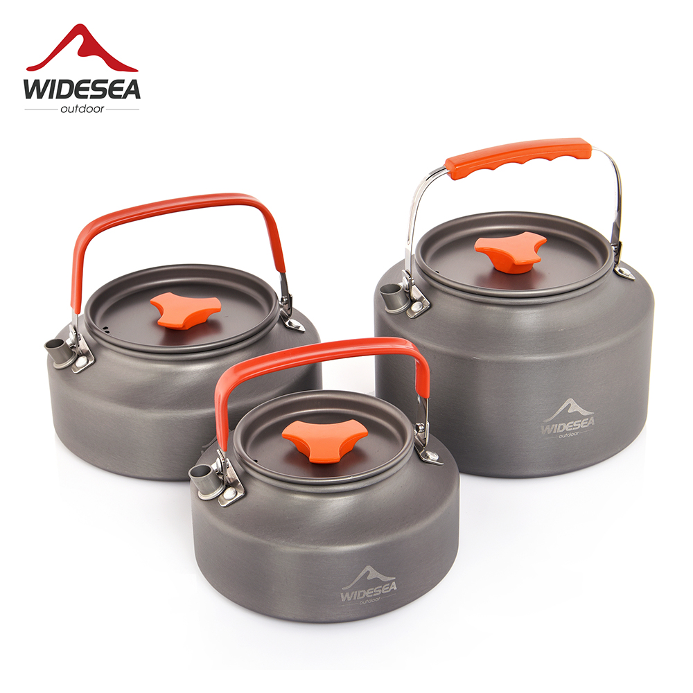 Outdoor Coffee Equipment - Widesea 1.1L 2L1.5L Camping Water Kettle