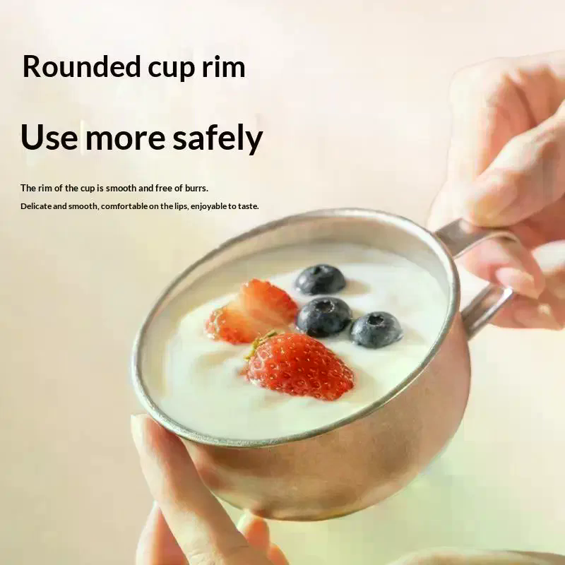 Outdoor Coffee Equipment - 80ml/220ml Camping Water Cup Pure Titanium