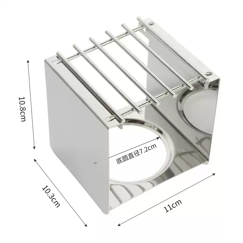 Outdoor Coffee Equipment - Stainless Steel Square Coffee Stove Stand