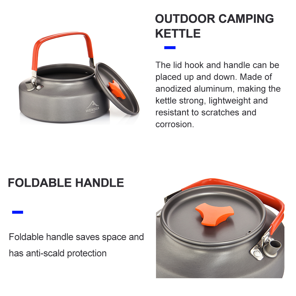 Widesea 1.1L 2L1.5L Camping Wa - Outdoor Coffee Equipment ulasan dan harga