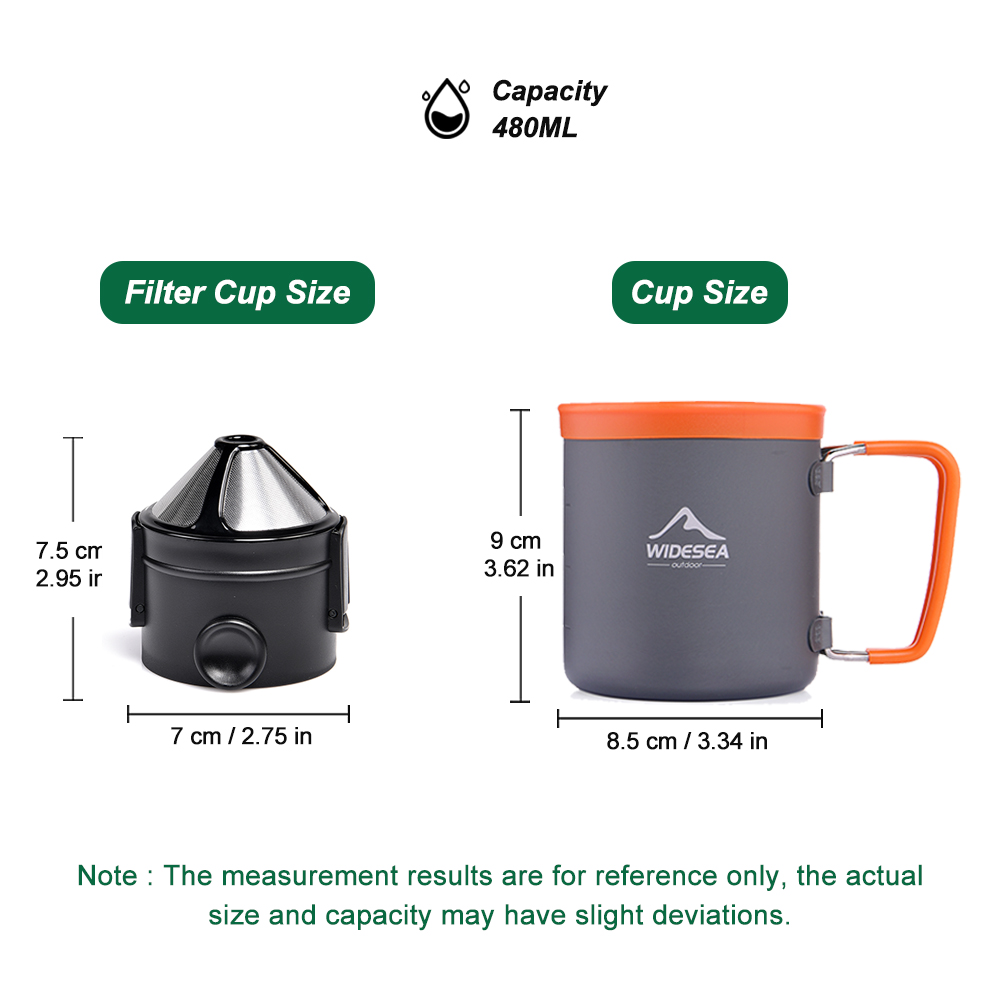Camping Tableware Outdoor Cook - Outdoor Coffee Equipment ulasan dan harga