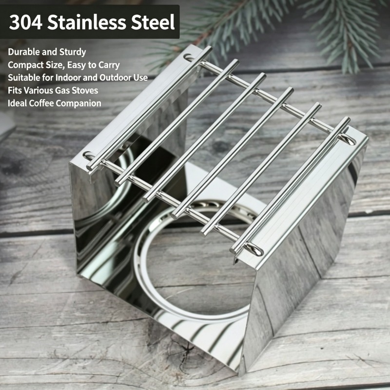 Stainless Steel Square Coffee  - Outdoor Coffee Equipment ulasan dan harga