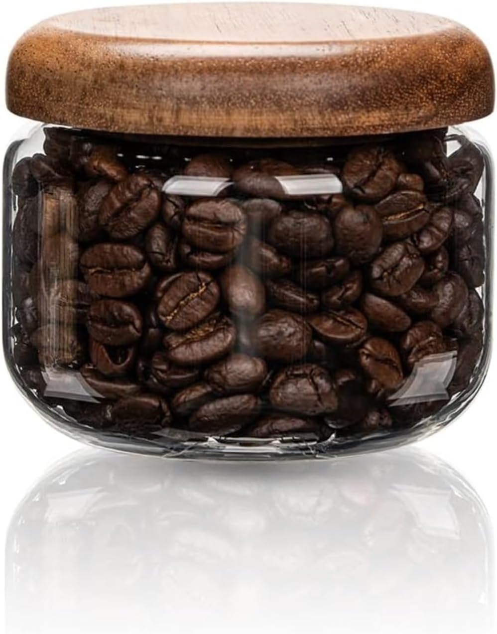 Glass Food  Containers with Wo - Coffee X ulasan dan harga
