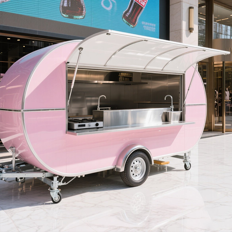 Custom Luxury Mobile Fast Food - Outdoor Coffee Equipment ulasan dan harga