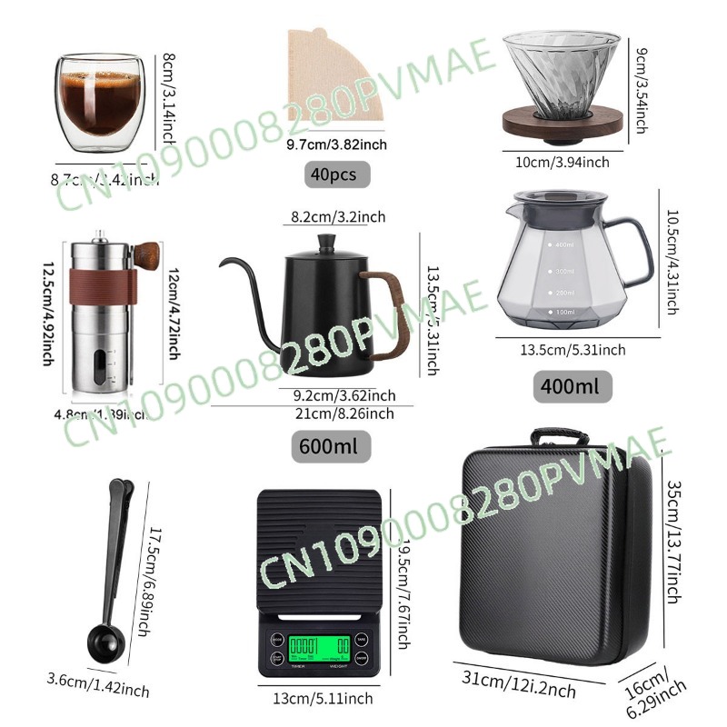 Hand pour-over coffee set outd - Outdoor Coffee Equipment ulasan dan harga