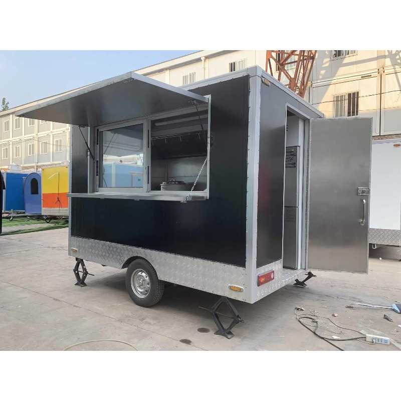 Mobile Square Food Trailer Ful - Coffee Equipment Price ulasan dan harga